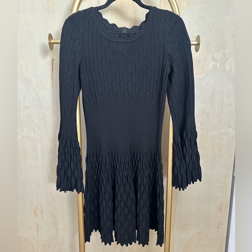 ALAIA Crinoline-design knitted minidress, size FR 42 - Picture 2 of 6